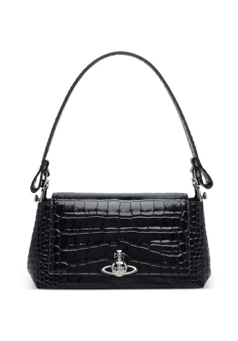 hezel medium handbag woman black VIVIENNE WESTWOOD | 4602000WW-L0098N401